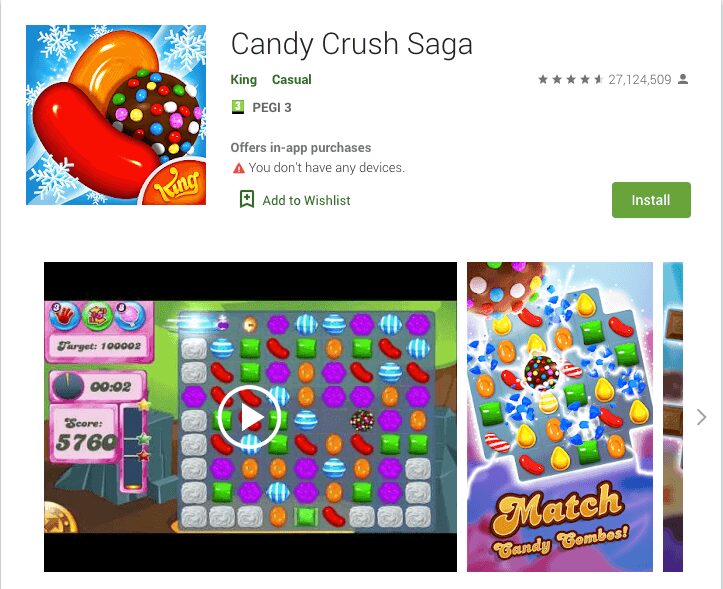Games like Candy Crush