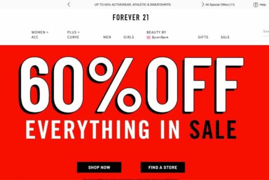 Sites like Forever 21